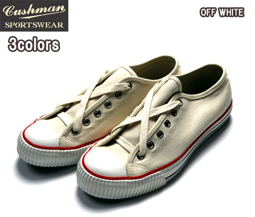 クッシュマン CUSHMAN 29290 50S STYLE LOWCUT SNEAKER 50日にち 置き目撥ね除ける スニーカー メンズ靴-スニーカー