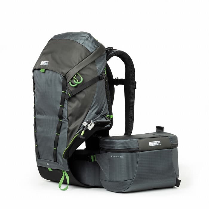 《新品アクセサリー》 MindShift Gear (マインドシフト・ギア)ローテーション 22L バックパック ブラック/グレー【KK9N0D18P】｜マップカメラ店 28,314円