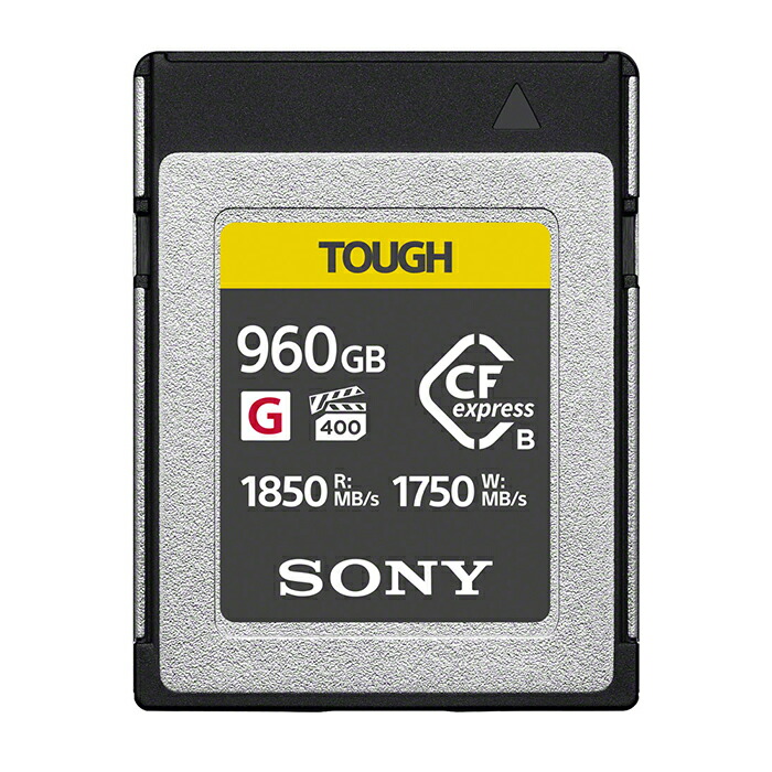 《新品佩び物》 SONY (ソニー) CFexpress TypeB 記憶装置歌留多 960GB CEB-G960T【KK9N0D18P】