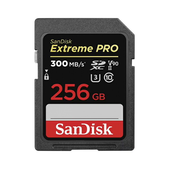《新品付属品》 SanDisk（サンディスク）ExtremePRO SDXC歌留多 UHS-II V90 256GB SDSDXDK-256G-GN4IN 外国で包み版【店卸し資産極限点】【KK9N0D18P】