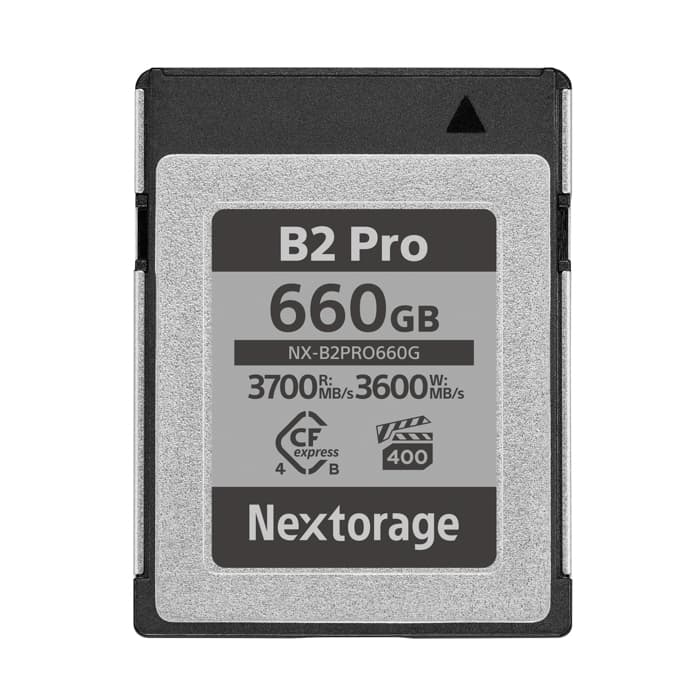 《新品佩び物》 Nextorage (ネクストレージ) CFexpress TypeB 4.0 記憶装置歌留多 660GB NX-B2PRO660G【KK9N0D18P】