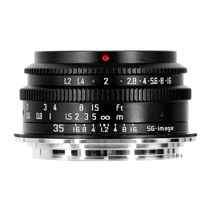 《新品》 SG-image（エスジーイメージ） 35mm F1.2（ニコンZ/APS-C用） ブラック 【メーカー2年保証商品】[ Lens | 交換レンズ ]【KK9N0D18P】｜マップカメラ店