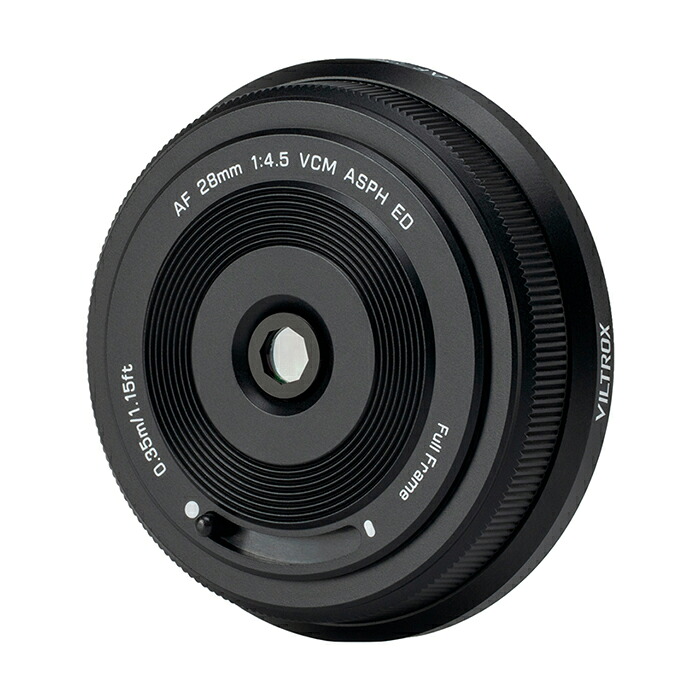 《新品》 VILTROX (ビルトロックス) AF 28mm F4.5 AIR VCM ASPH ED（ニコンZ用）ブラック[ Lens | 交換レンズ ]【KK9N0D18P】｜マップカメラ店