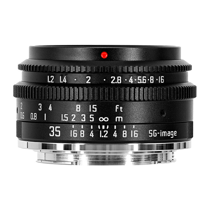《新品》 SG-image（エスジーイメージ） 35mm F1.2（フジフイルムX用） ブラック 【メーカー2年保証商品】[ Lens | 交換レンズ ]【KK9N0D18P】｜マップカメラ店