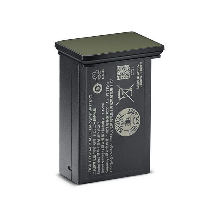 《新品佩び物》 Leica (ライカ) M11 Safari用リチウムイオンバッテリー BP-SCL7【KK9N0D18P】