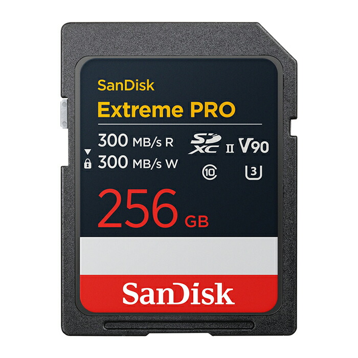 《新品添え物》 SanDisk (サンディスク) ExtremePRO SDXC歌留多 UHS-II V90 256GB SDSDXDM-256G-JNJIP【店卸し資産極限点】【KK9N0D18P】
