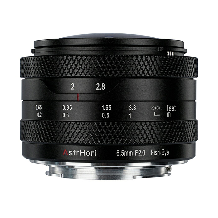 《新品》 AstrHori（アストロリ） 6.5mm F2.0 Fish-Eye（ソニーE/APS-C用）ブラック 【メーカー2年保証商品】[ Lens | 交換レンズ ]【KK9N0D18P】｜マップカメラ店