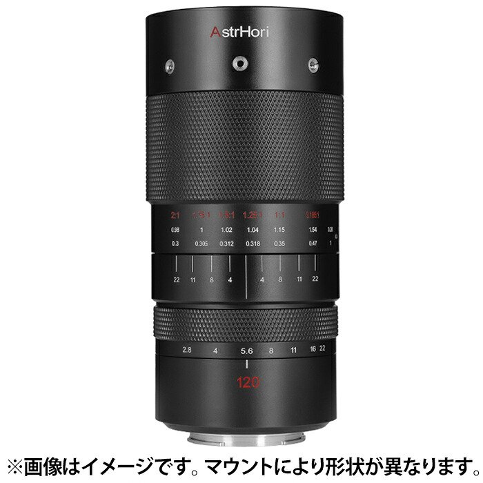 《新品》 AstrHori（アストロリ） 120mm F2.8 MACRO 2X (ソニーE用/フルサイズ対応) [ Lens | 交換レンズ ]【KK9N0D18P】｜マップカメラ店