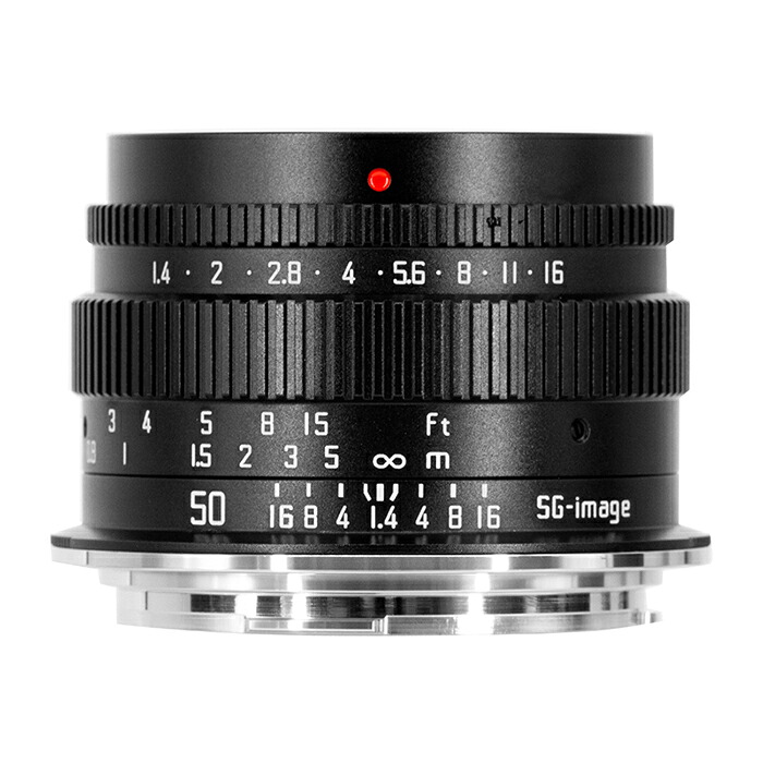 《新品》 SG-image（エスジーイメージ） 50mm F1.4（ニコンZ/APS-C用） ブラック 【メーカー2年保証商品】[ Lens | 交換レンズ ]【KK9N0D18P】｜マップカメラ店