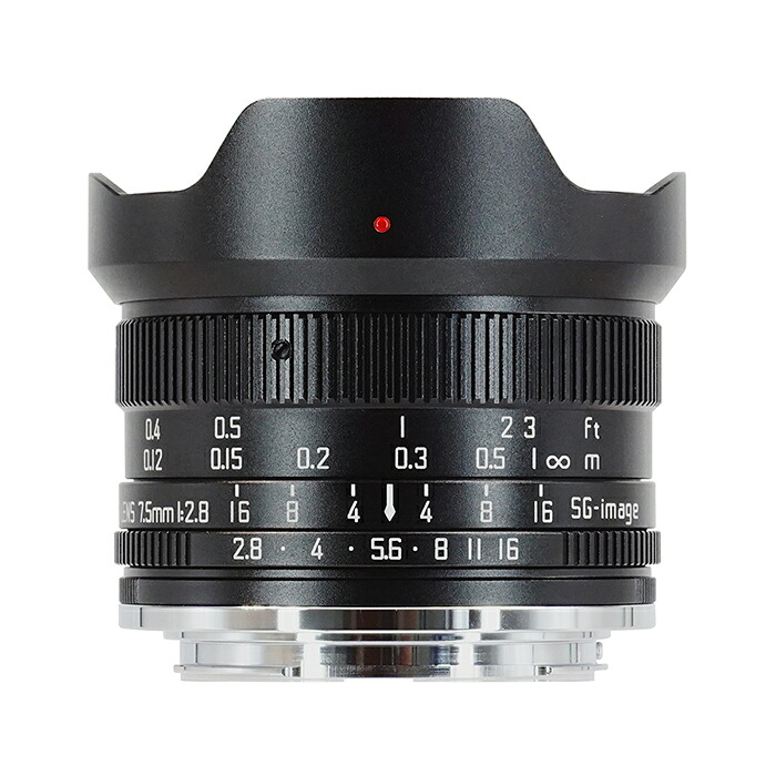 《新品》 SG-image (エスジーイメージ) 7.5mm F2.8（フジフイルムX用）【メーカー2年保証商品】[ Lens | 交換レンズ ]【KK9N0D18P】｜マップカメラ店