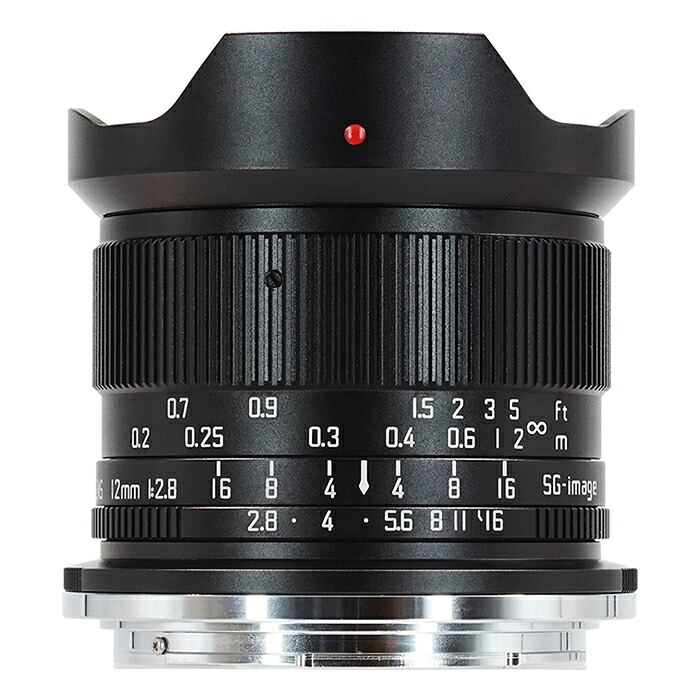 《新品》SG-image (エスジーイメージ) 12mm F2.8（ニコンZ/APS-C用）【メーカー2年保証商品】[ Lens | 交換レンズ ]【KK9N0D18P】｜マップカメラ店