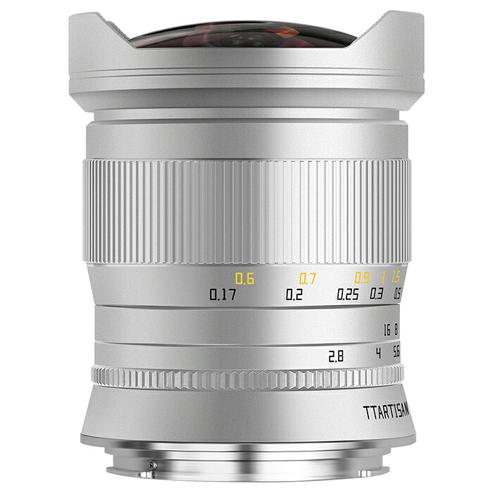 《新品》銘匠光学(めいしょうこうがく) TTArtisan 11mm F2.8 Fisheye(キヤノンRF用) シルバー【メーカー2年保証商品】【KK9N0D18P】|マップカメラ店