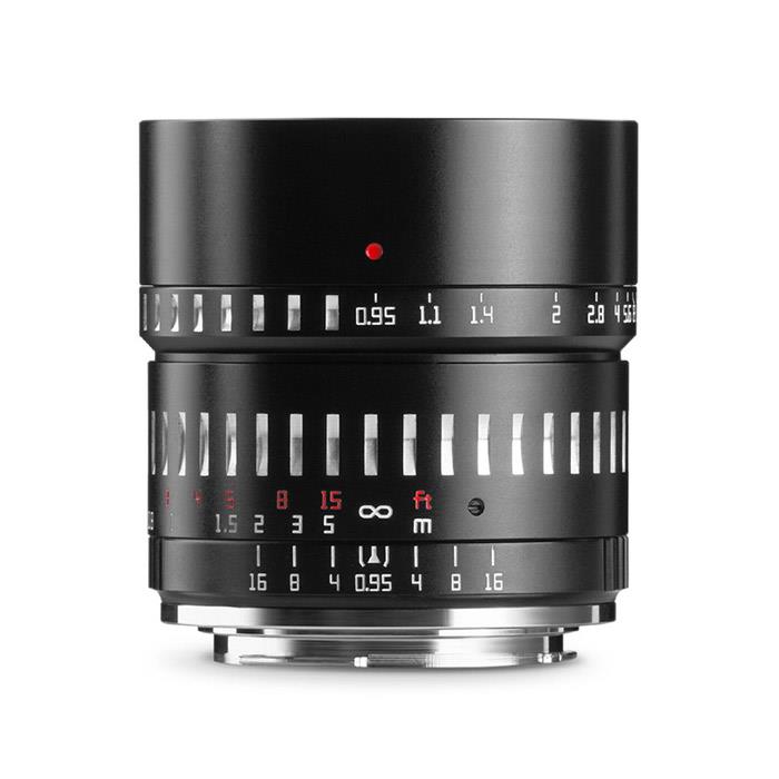 《新品》 銘匠光学 (めいしょうこうがく) TTArtisan 50mm F0.95 C (ソニーE/APS-C用) ブラック&times;シルバー[ Lens | 交換レンズ ]【KK9N0D18P】｜マップカメラ店