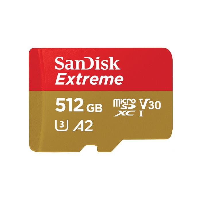 《新品付属品》 SanDisk (サンディスク) Extreme microSDXC歌留多 UHS-I V30 512GB SDSQXAV-512G-GN6MN 外国で包み版【KK9N0D18P】