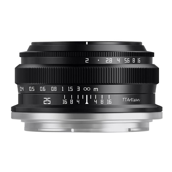 《新品》 銘匠光学 (めいしょうこうがく)TTArtisan 25mm F2 C (ニコンZ/APS-C用) ブラック【メーカー2年保証商品】[ Lens | 交換レンズ ]【KK9N0D18P】｜マップカメラ店