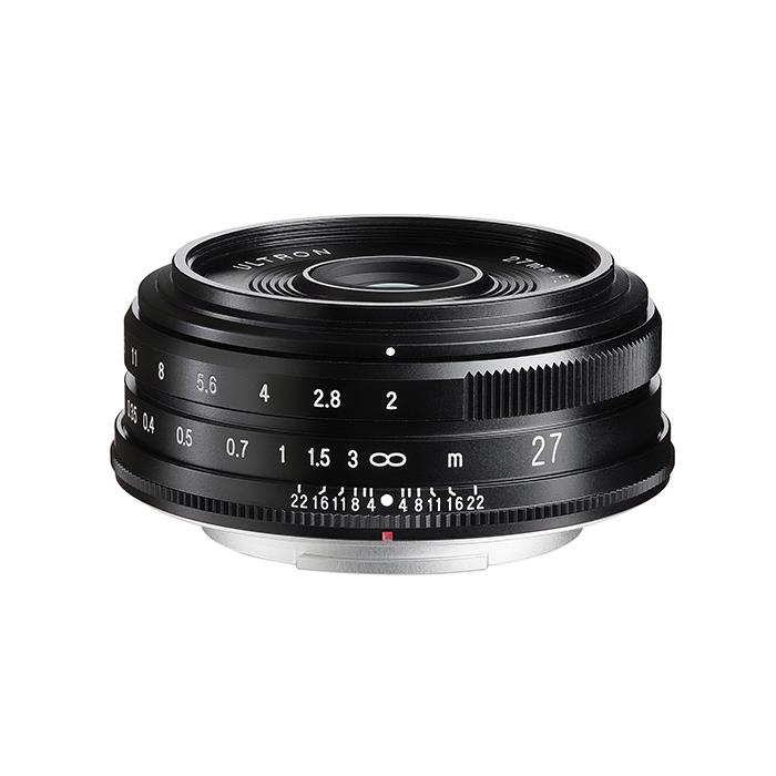 《新品》 Voigtlander（フォクトレンダー）ULTRON 27mm F2 X-mount（フジフイルムX用）ブラック 【KK9N0D18P】｜マップカメラ店