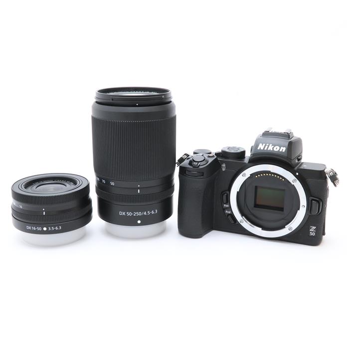 Nikon Z50 ダブルズームキット　DX16-50mm＋DX50-250mm Amazon.com : Nikon Z50 + Z DX 16-50mm + Z DX 50-250mm Mirrorless