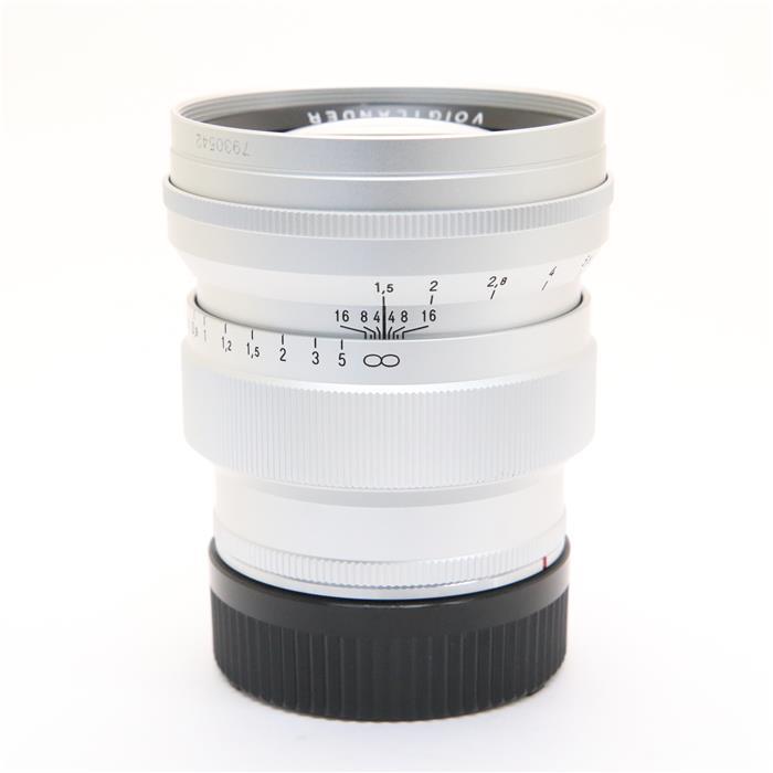 ファッション カメラ用交換レンズ Aspherical Line Vintage F1 5 75mm Nokton Voigtlander 良品 中古 あす楽 Vm ライカm用 交換レンズ Lens シルバー Www Kidymap Com