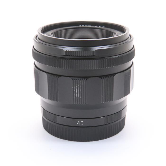 送料無料 あす楽 中古 並品 Voigtlander Nokton 40mm F1 2 Aspherical E Mount Lens 交換レンズ マップカメラ店 今月限定 特別大特価 Erieshoresag Org