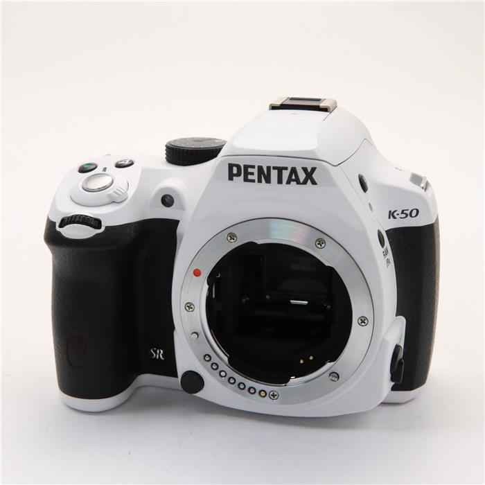 あす楽 中古 良品 PENTAX K-50 ボディ ホワイト デジタルカメラ ...