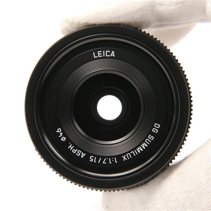 あす楽 中古 良品 Panasonic Leica Dg Summilux 15mm F1 7 Asph H X015 K ブラック マイクロフォーサーズ Lens 交換レンズ Liceochiloe Cl