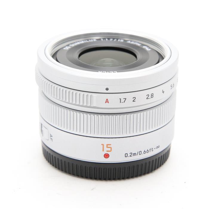 【66%OFF!】 商品 あす楽 中古 《美品》 Panasonic LEICA DG SUMMILUX 15mm F1.7 ASPH. H-X015-S シルバー マイクロフォーサーズ Lens 交換レンズ virsafoundation.com virsafoundation.com