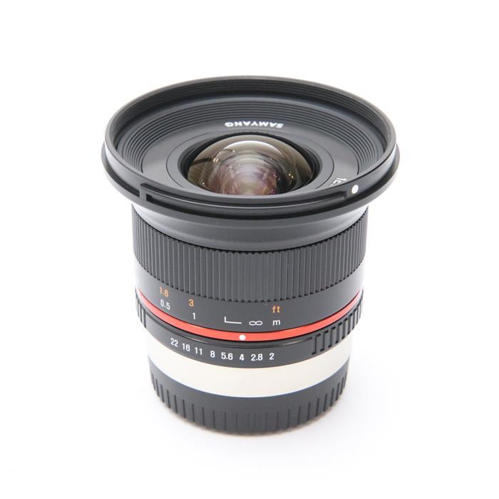 名作 《良品》 SAMYANG 12mm F2.0 NCS CS フジフイルムX用 ブラック Lens