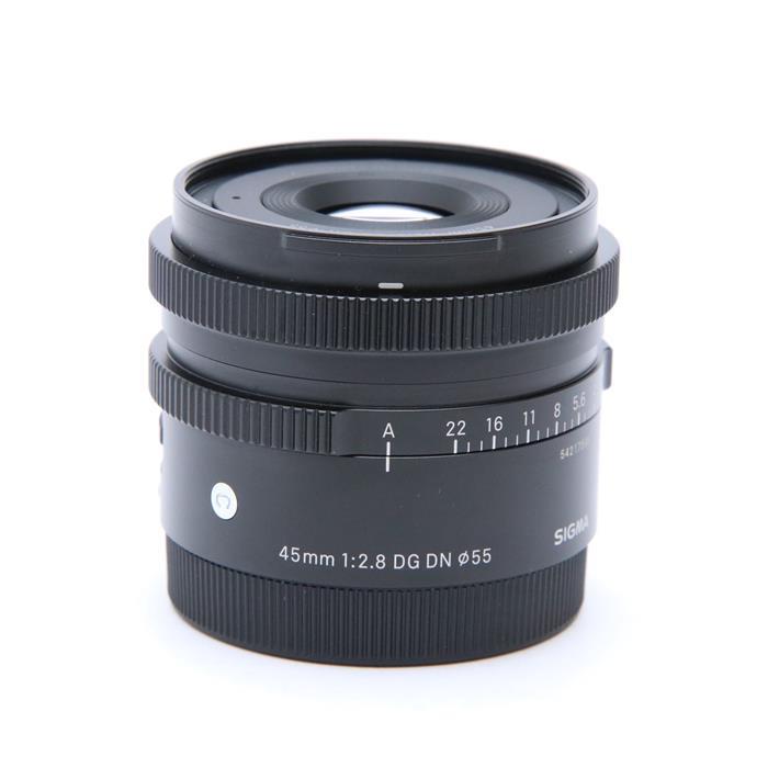 大きな割引 DG 《美品》 C Lens SIGMA 交換レンズ DN フルサイズ対応 F2.8 45mm ソニーE用 カメラ・ビデオカメラ・光学機器