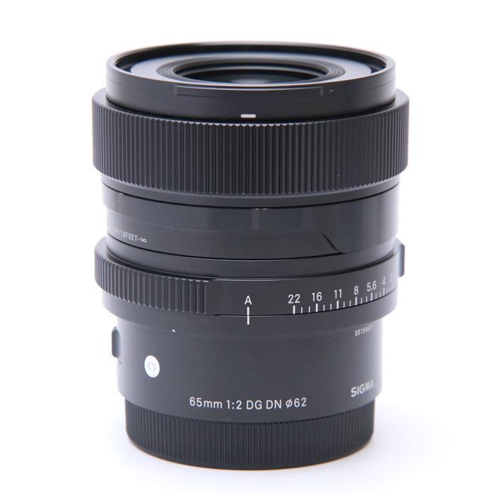 美品》 SIGMA C 65mm F2 DG DN ソニーE用 フルサイズ対応 Lens 交換レンズ 【レビューを書けば送料当店負担】