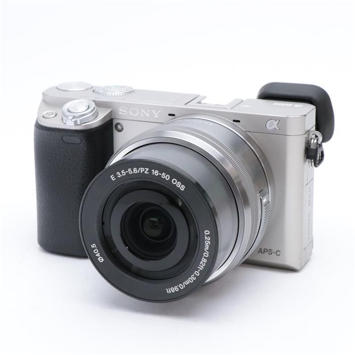 並品》 SONY α6000パワーズームレンズキット シルバー ILCE-6000L