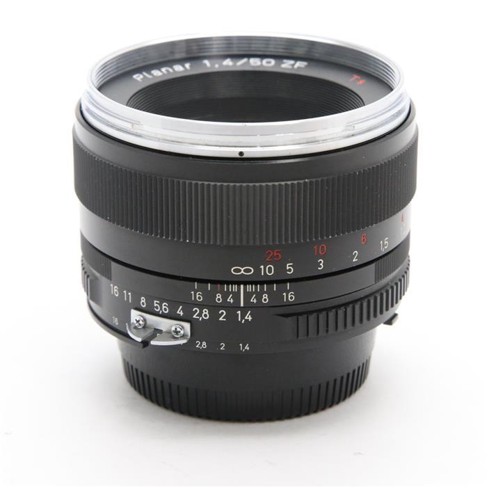 品質満点！ 《良品》 Carl Zeiss PlanarT 50mm F1.4 ZF ニコンF用 Lens