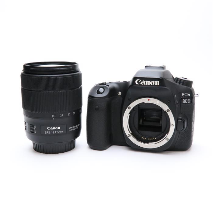 宅配 《並品》 Canon EOS 80D EF-S18-135 IS USM レンズキット デジタル