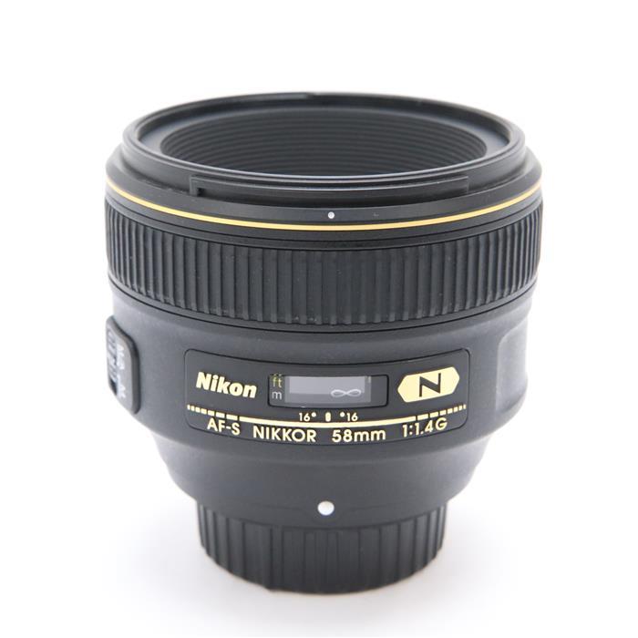 最大55％オフ！ 《良品》 Nikon AF-S NIKKOR 58mm F1.4G Lens 交換