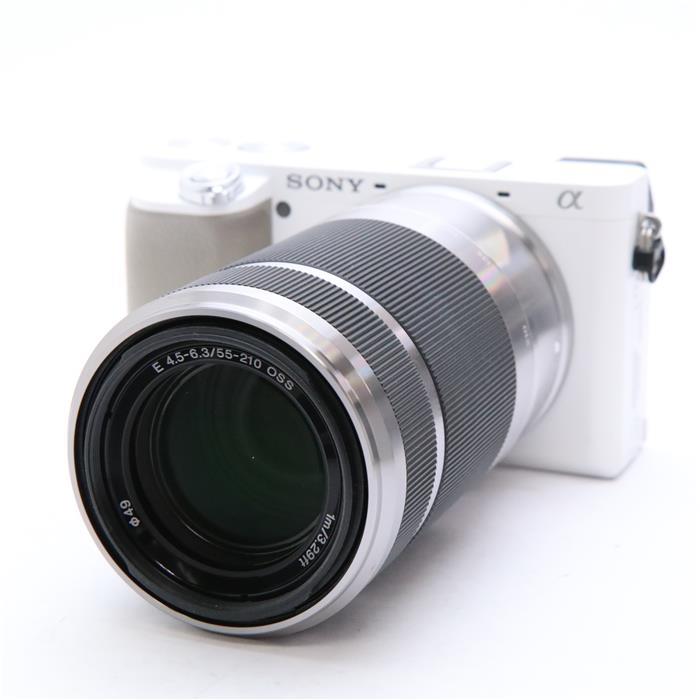 並品》 SONY α6100 ダブルズームレンズキット ILCE-6100Y W ホワイト