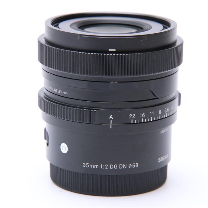 人気カラーの 《美品》 SIGMA C 35mm F2 DG DN ソニーE用