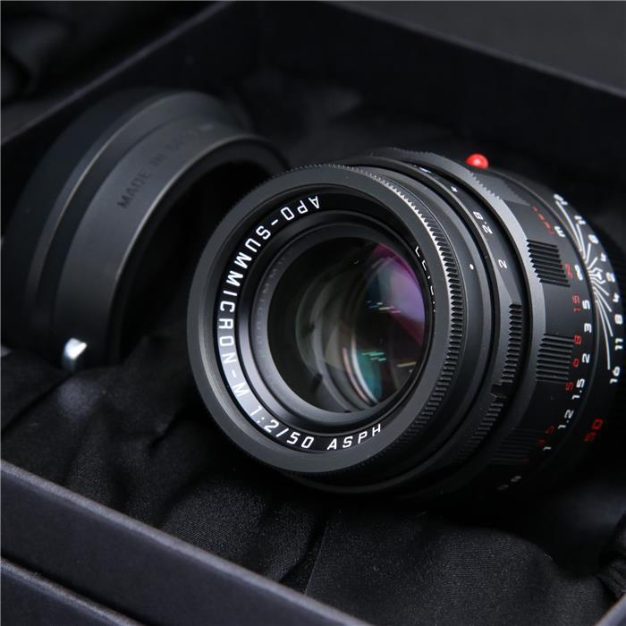 激安単価で 《良品》 Leica アポズミクロン M50mm F2.0 ASPH. ブラック