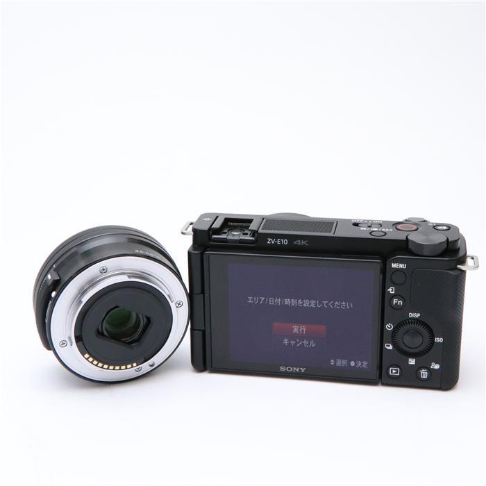 美品》 SONY VLOGCAM ZV-E10L ブラック パワーズームレンズキット