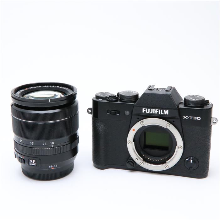 最安値】 《良品》 FUJIFILM X-T30 XF18-55mmレンズキット ブラック