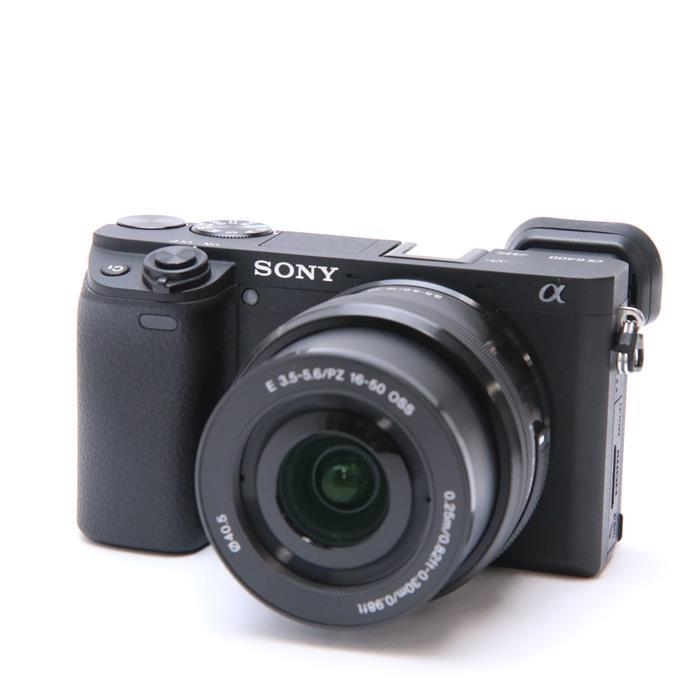 良品》 SONY α6400 ブラック ダブルズームレンズキット ILCE-6400Y