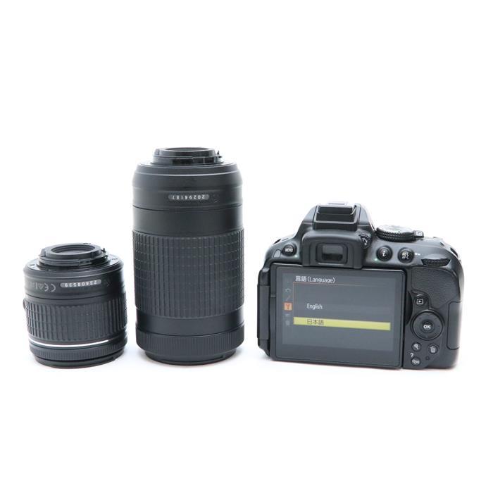 人気定番 《並品》 Nikon D5300 AF-P ダブルズームキット ブラック