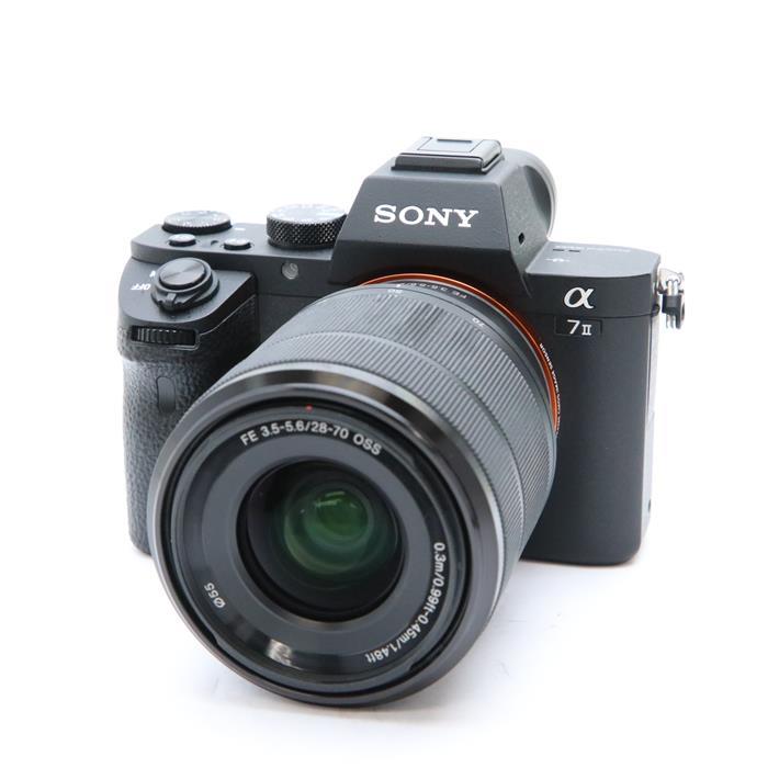 並品》 SONY α7II レンズキット ILCE-7M2K デジタルカメラ カメラ