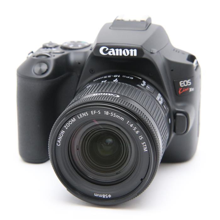 美品》 Canon EOS Kiss IS ブラック レンズキット X10 STM EF-S18-55