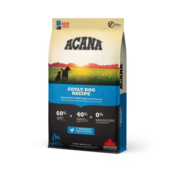 【選べるおまけ付】アカナ（ACANA） アダルトドッグレシピ 11.4kg【着後文芸批評で100円引き換え証GET！】【tt】