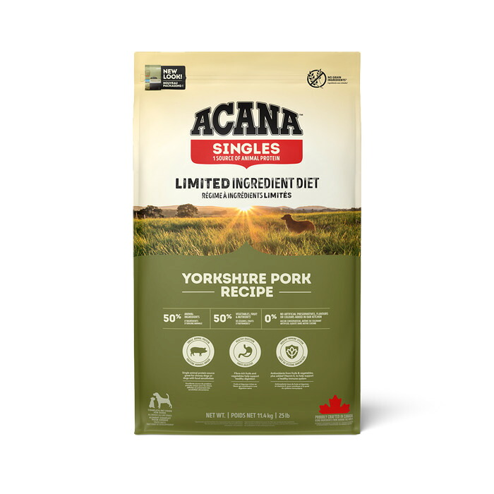 アカナ(ACANA) ヨークシャーポーク 11.4kg【着後レビューで100円クーポンGET!】【tt】|マペット