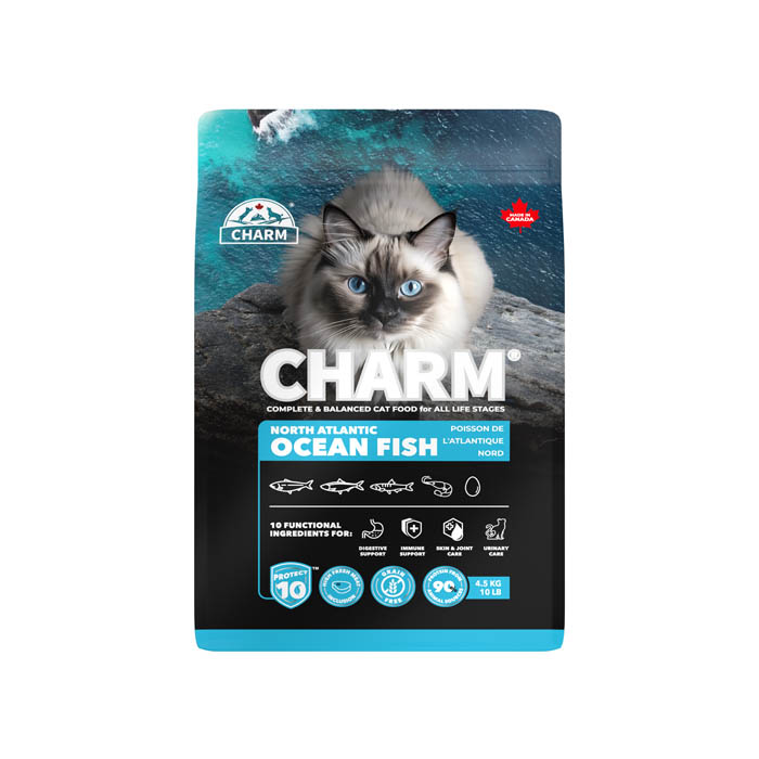 【選べるおまけ付】引きつける（CHARM） 猫用 ノース・アトランティック・オーシャン 魚肉 猫 4.5kg 【着後文芸評論で100円クーポン券】 【tt】