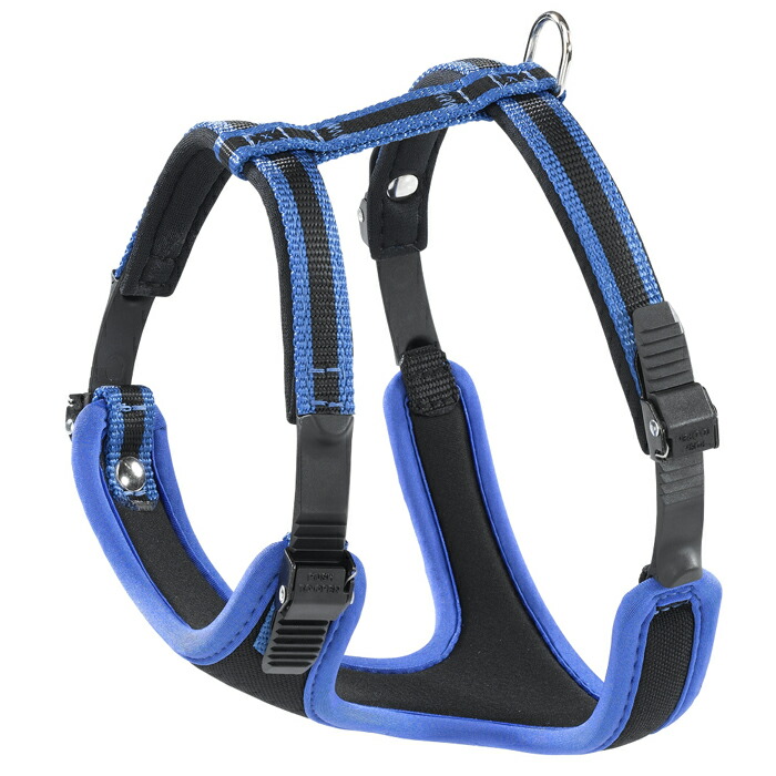 イタリアferplast社製 ERGO COMFORT エルゴコンフォート ハーネス L ブルー 犬用 散歩 さんぽ【tt】