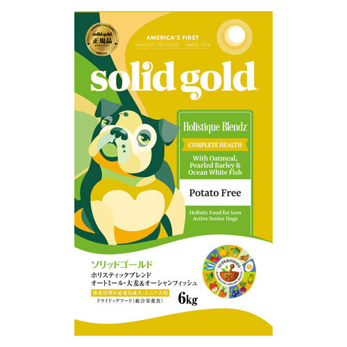 【選べるおまけ付】ソリッドゴールド（SolidGold） ホリスティック雑ぜ合わせる 6kg【着後文芸批評で100円引き換え証GET！】
