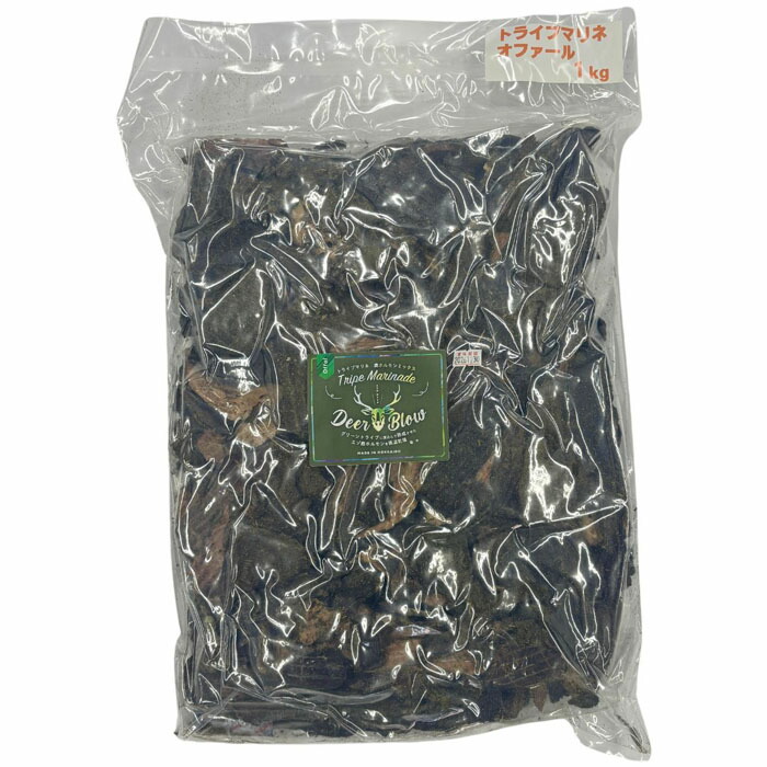 DEER BLOW（ディアブロ） 犬用 トライプマリネ エゾ 鹿肉ホルモン交ぜ合わせる 1kg