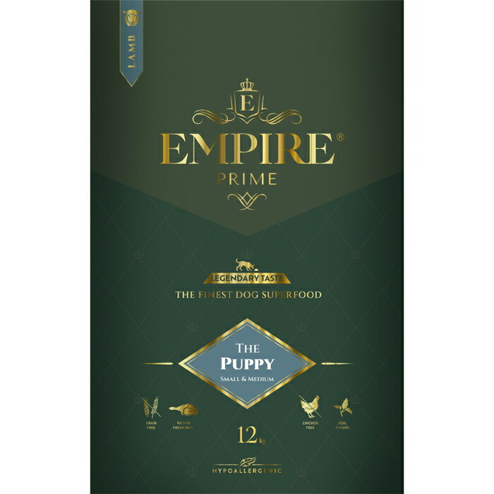 【選べるおまけ付】EMPIRE（エンパイア） プライム パピー 小粒 12kg【着後レビューで100円クーポンGET！】｜マペット