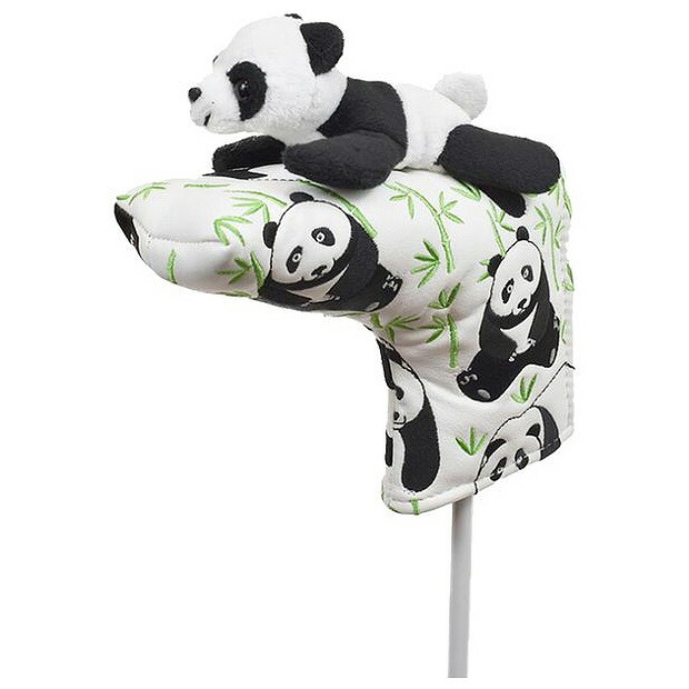 楽天市場 送料無料 パンダ パターカバー ピンタイプ Whc1790 ゴルフ用品 キャラクター アニマル 動物 かわいい メープル レーン ゴルフ